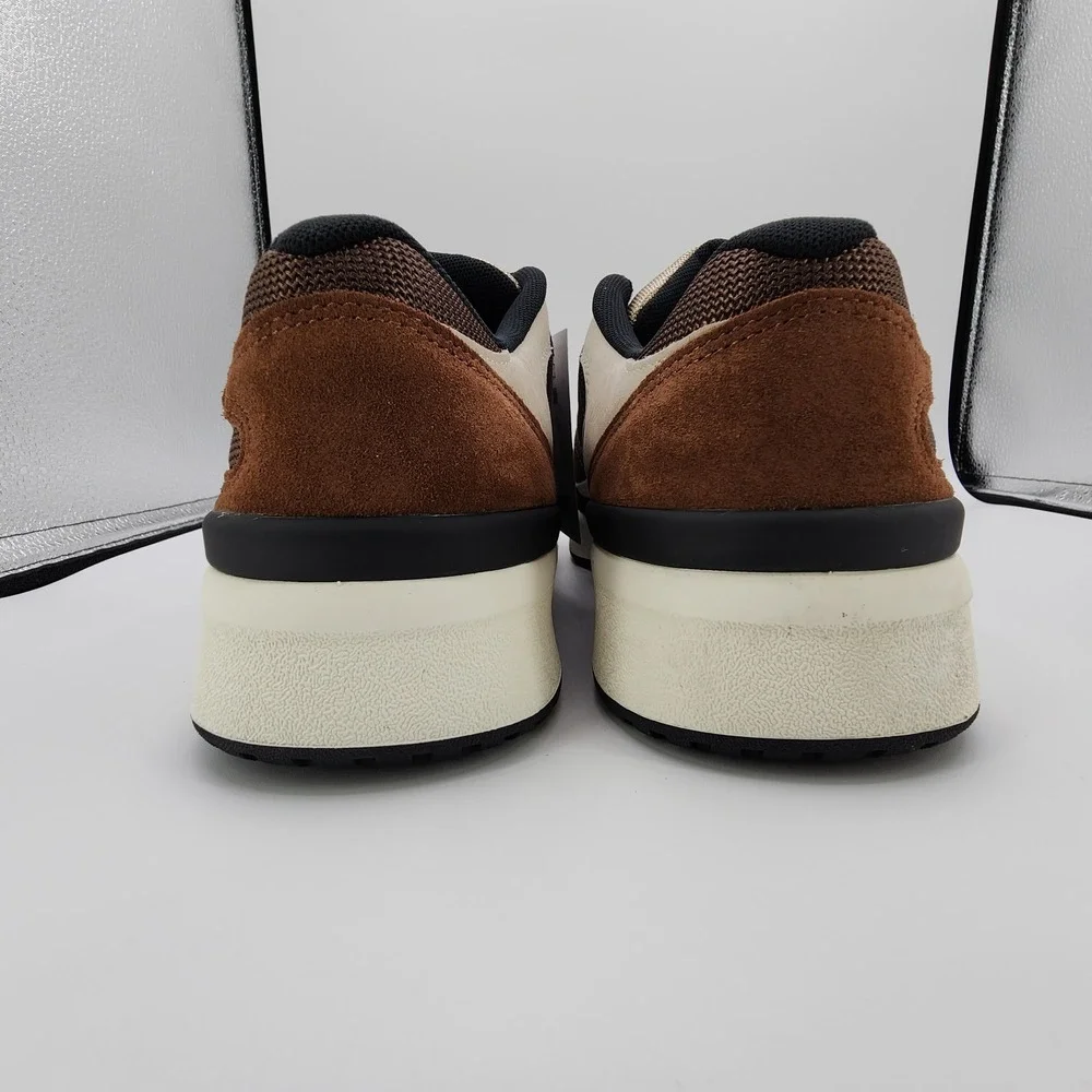 Adidas Originals Forum 2000 Shoes Mens 10 Off White Dark Brown‎ Leather NEW